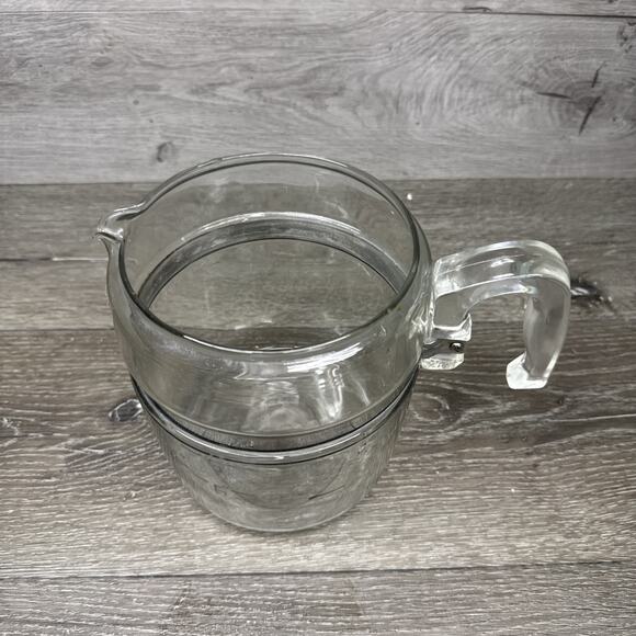 Vintage Pyrex Flameware Glass Percolator 9 Cup Coffee Pot 7759 B - Carafe Only - Picture 2 of 8